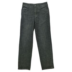 Anthropologie Pilcro The Wanderer Women's Jeans Size 26P Black Denim Straight